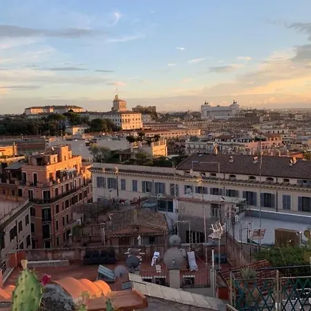 Spanish Steps View アパート ローマ